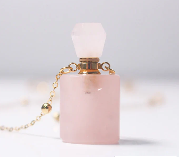 Collar Cuarzo Rosa